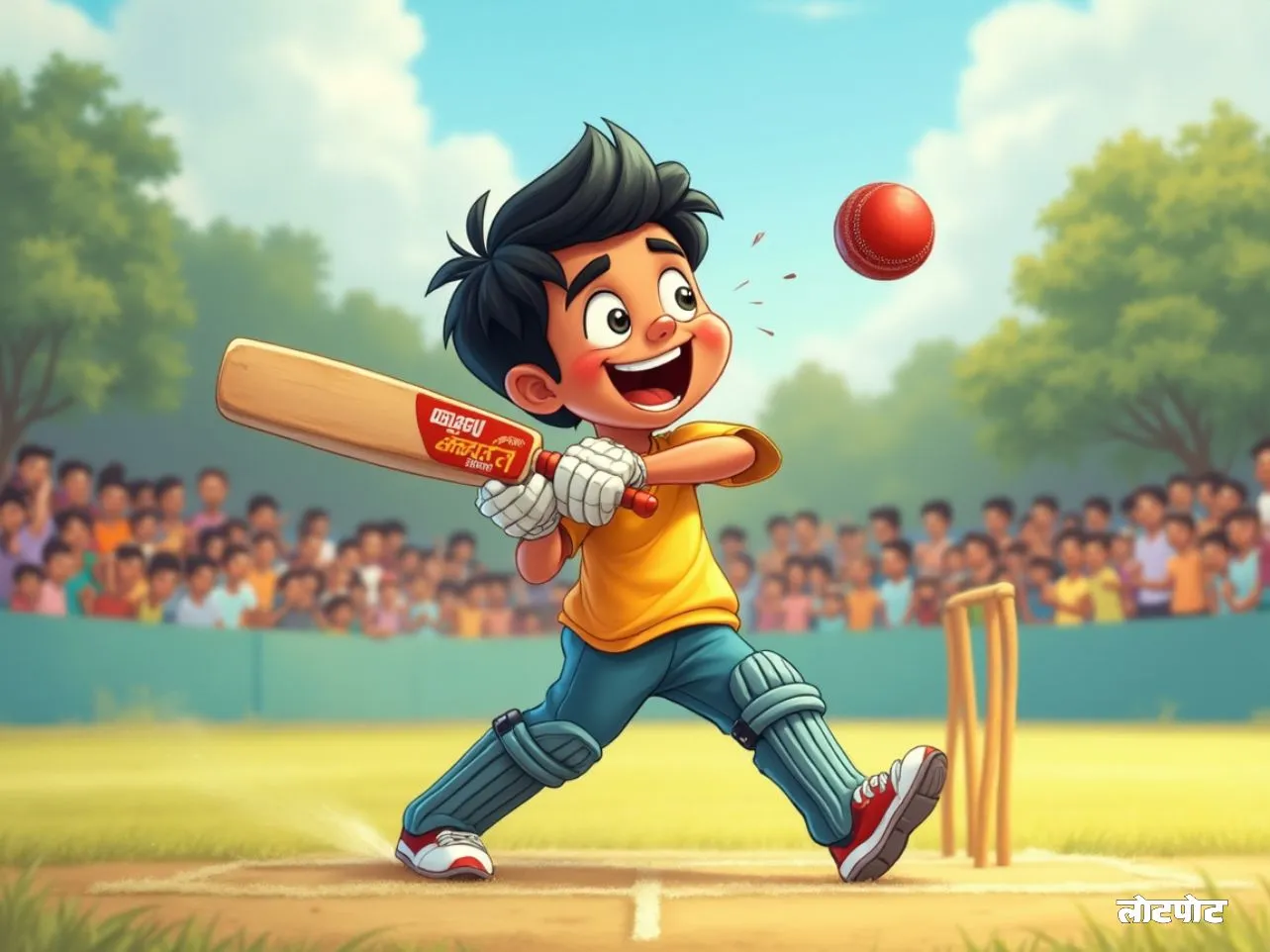 Cricket story Veenu has cricket fever