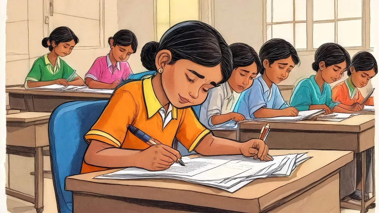 Hindi Poem Exam Paper