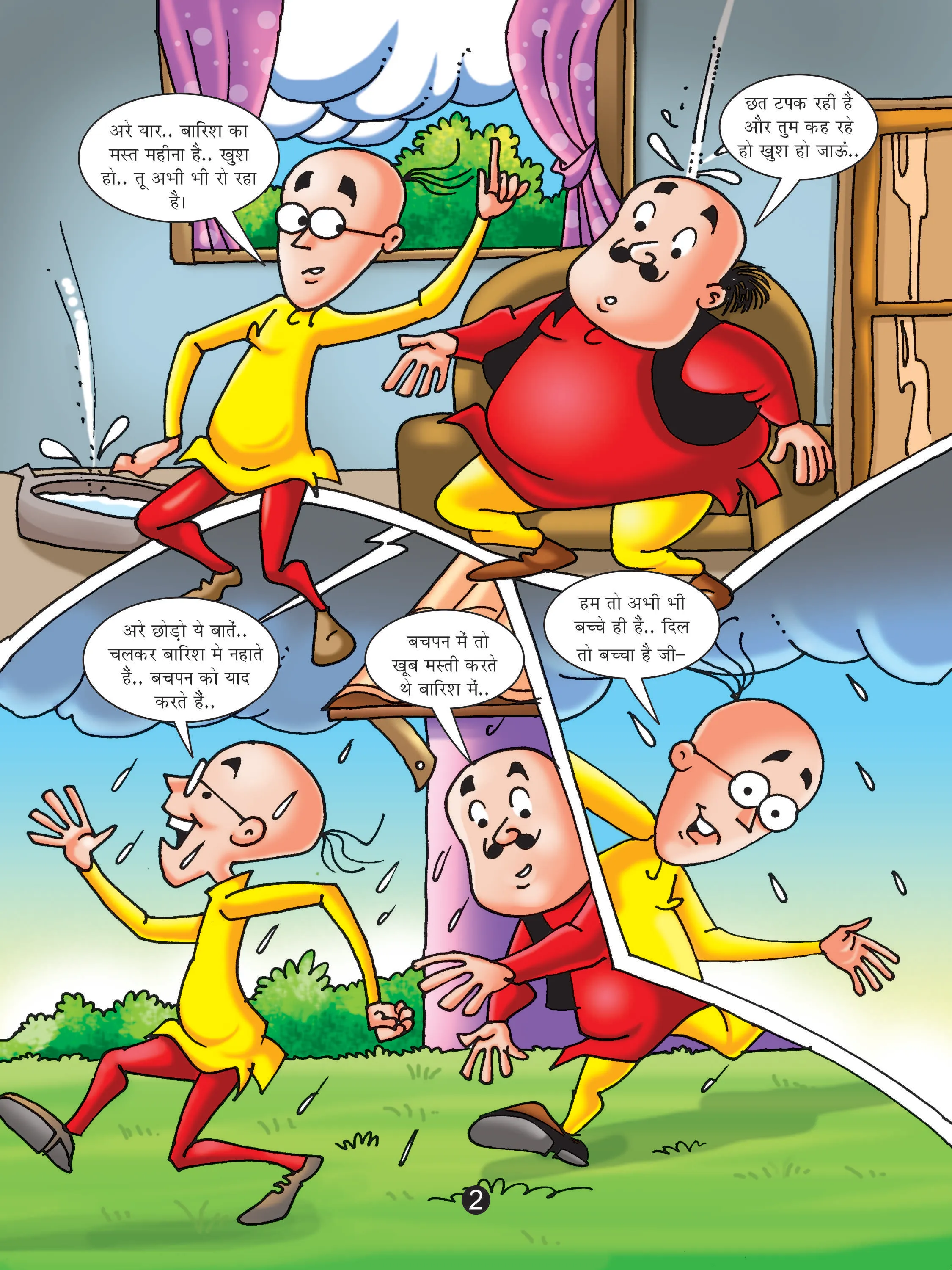 Motu Patlu comics page 2