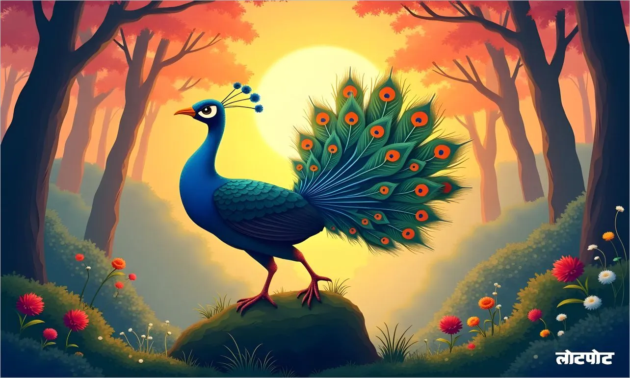 Children Poem Peacock Dance