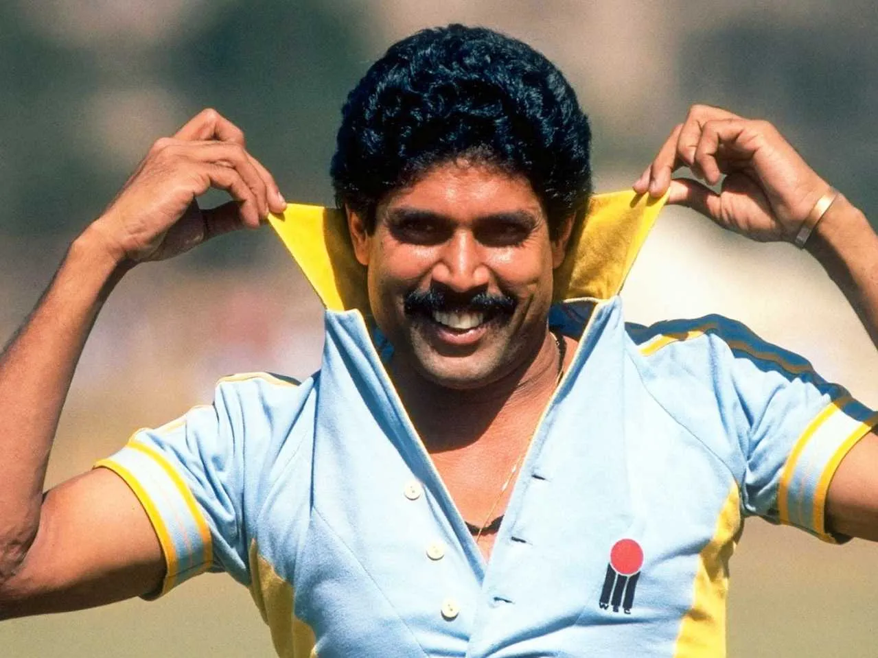 Kapil Dev Playing 