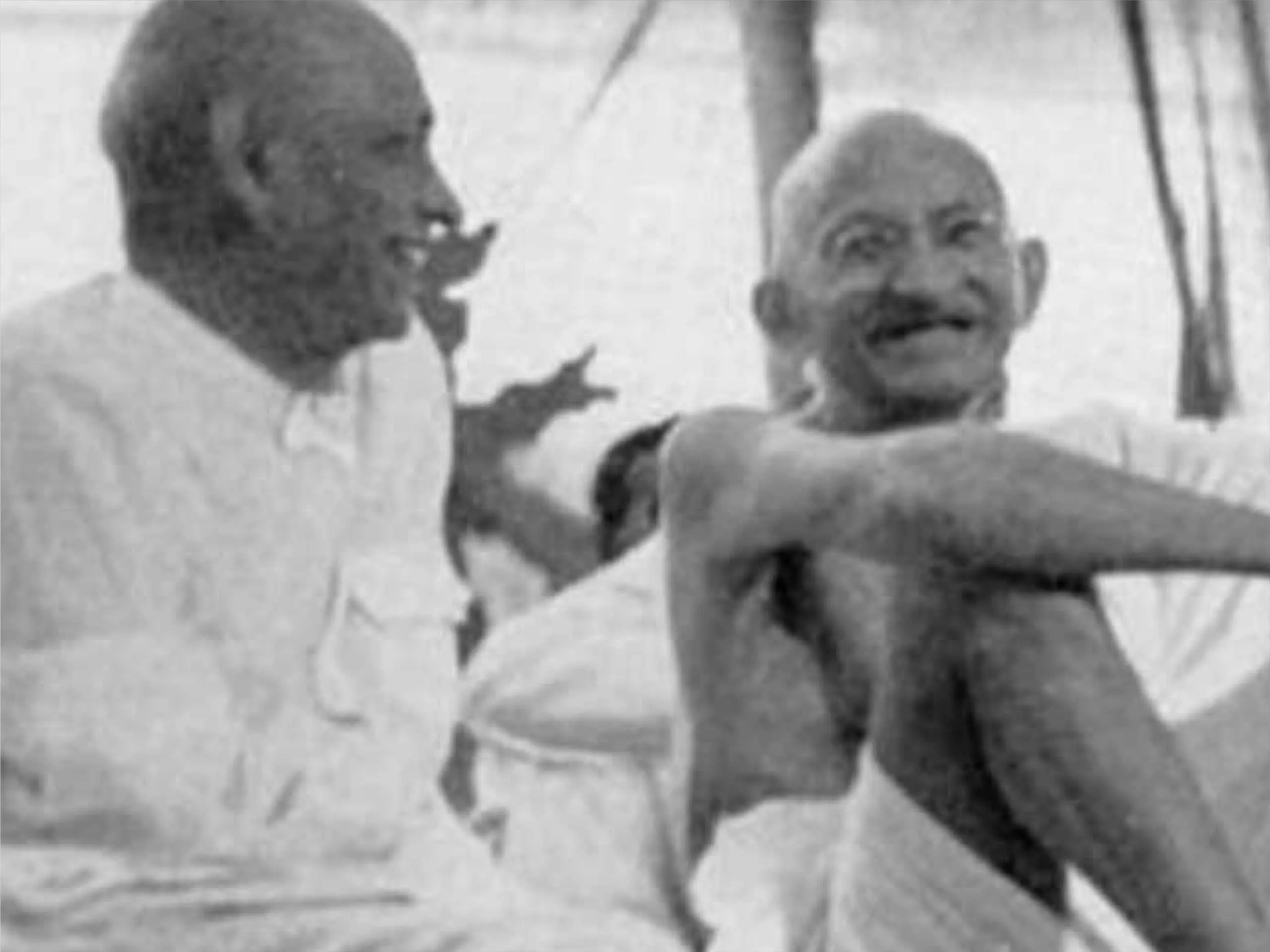 Bismark Of India Sardar vallabh bhai patel  with Gandhi ji