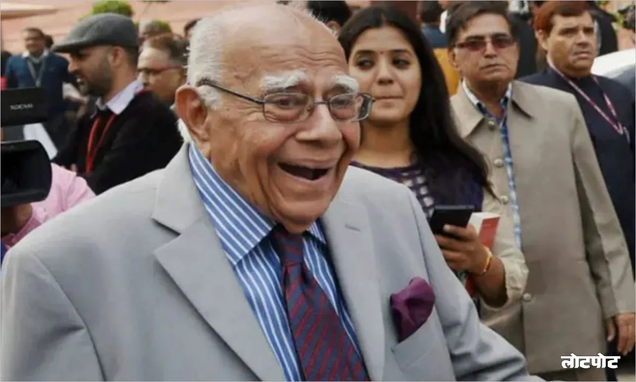 Ram Jethmalani Shining star of Indian legal world