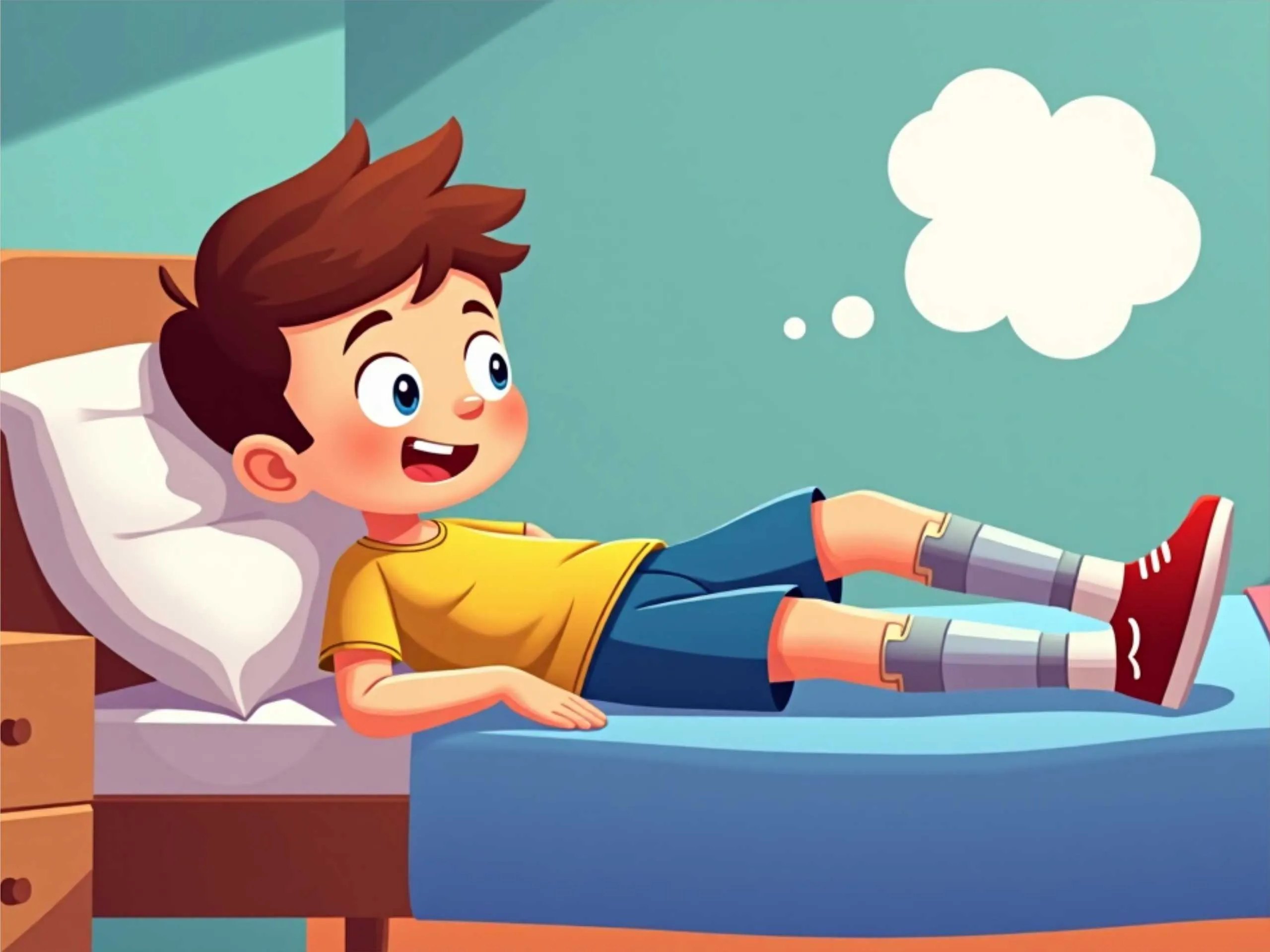 cartoon image of a kid