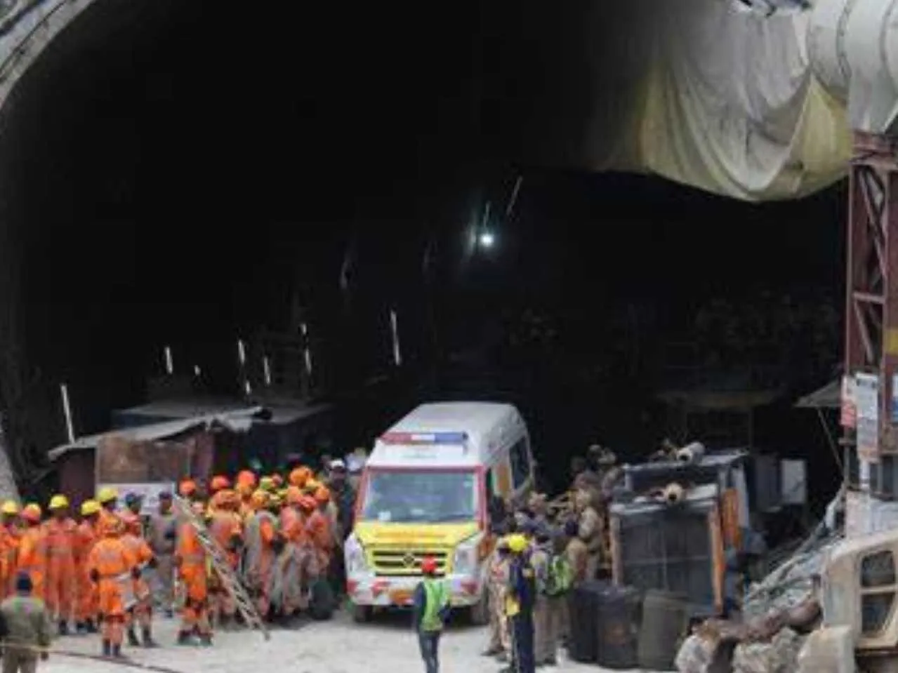 Silkyara tunnel rescue operation