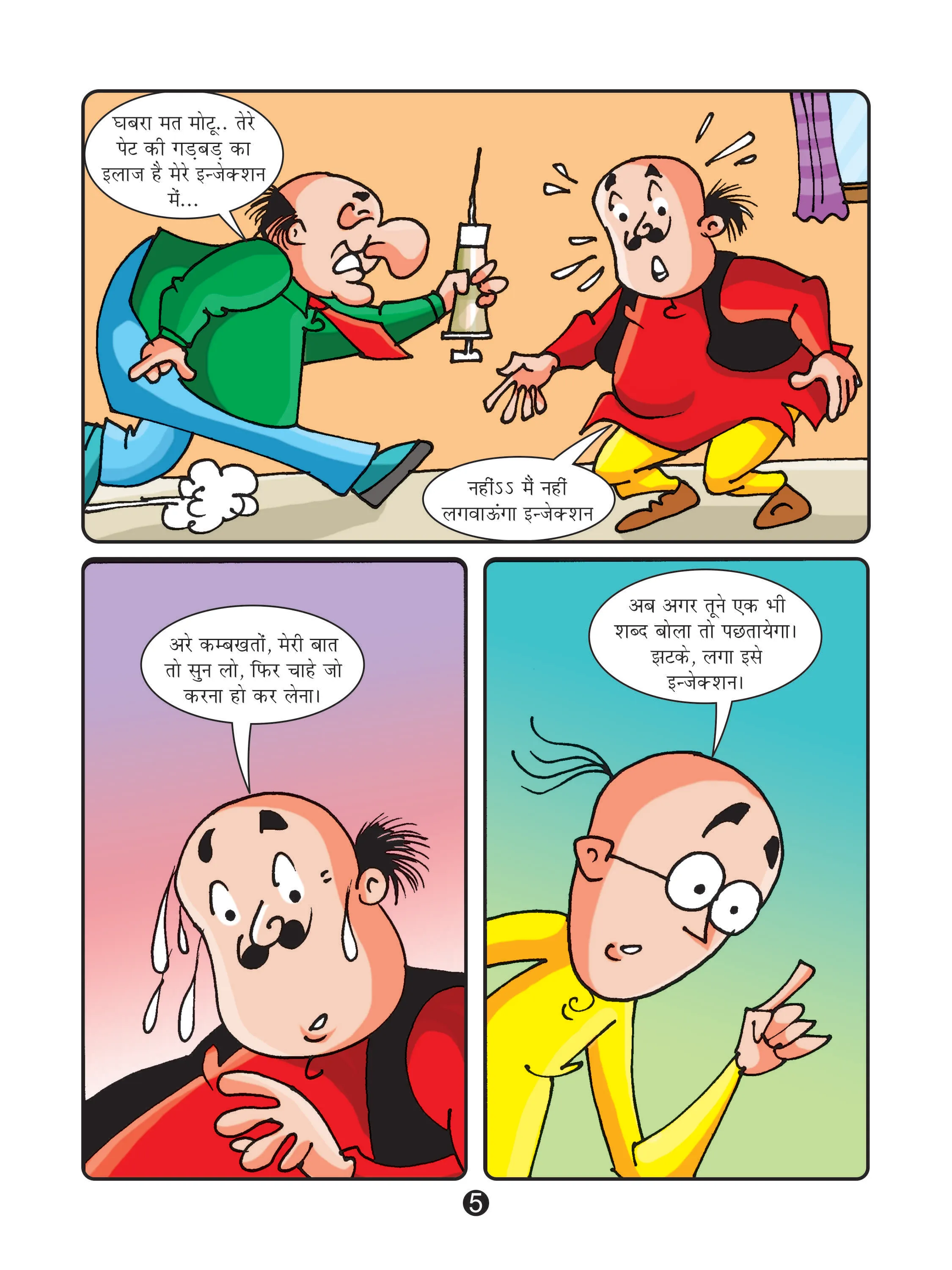 Motu Patlu comics page 5