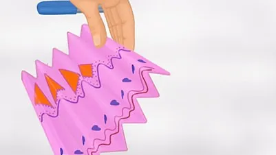 Craft Time Make a paper fan with easy paper art