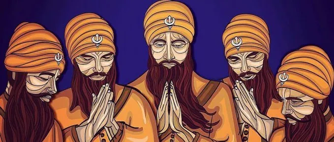 खालसा पंथ  When, where and with whom was the Khalsa Panth established?