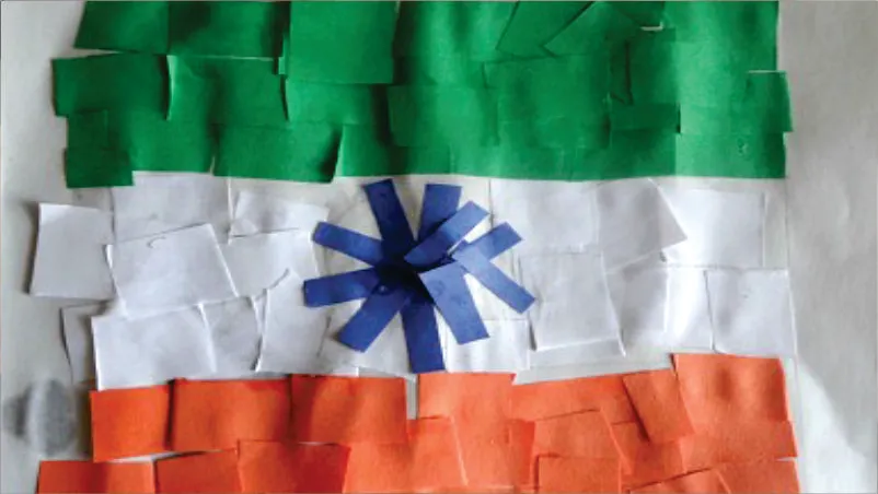 Craft Time: How to make Indian flag