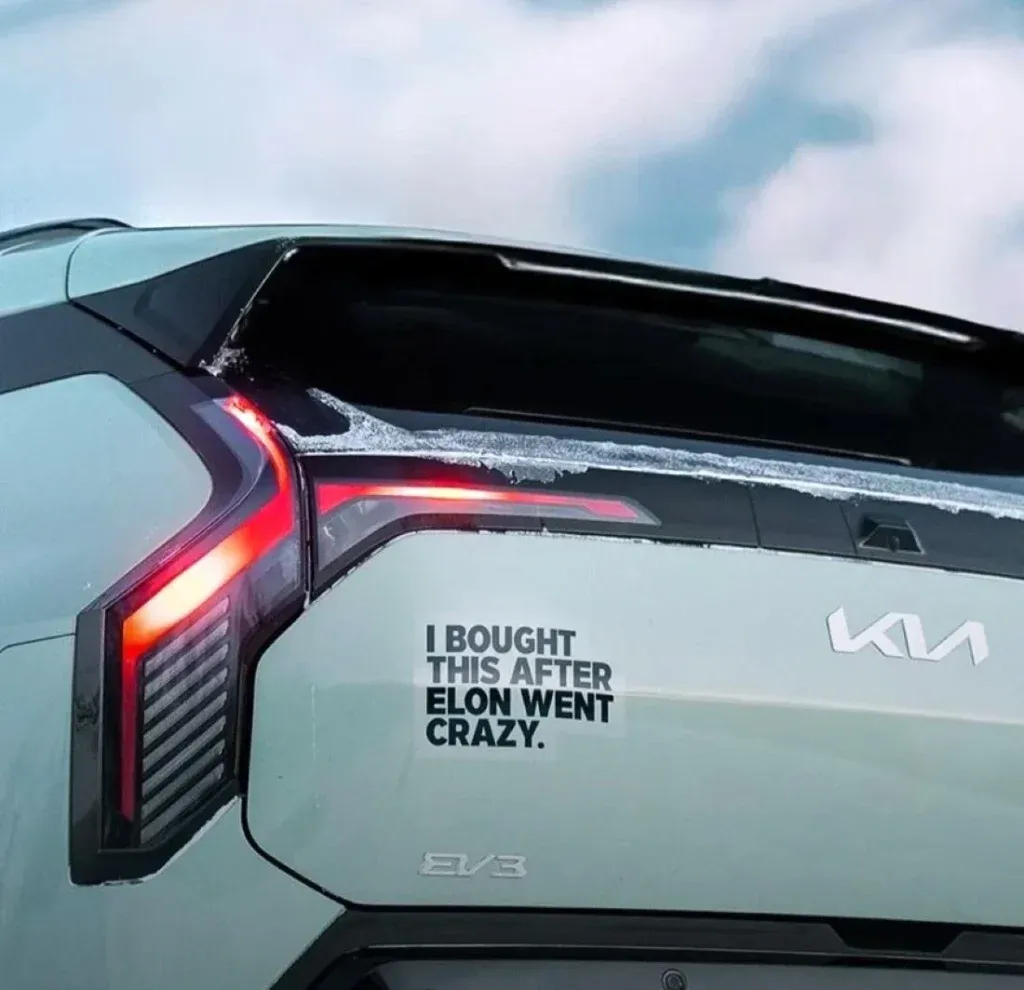 Kia Norway roasting Tesla
