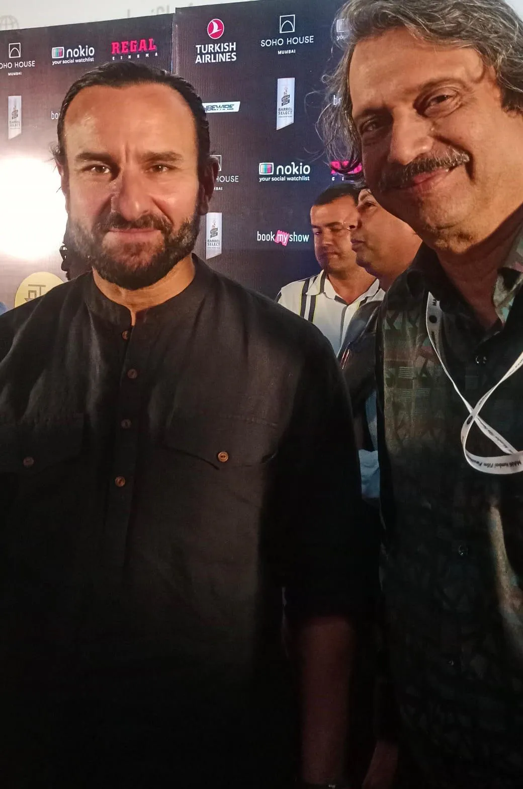 Saif Ali Khan with Chaitanya Padukone