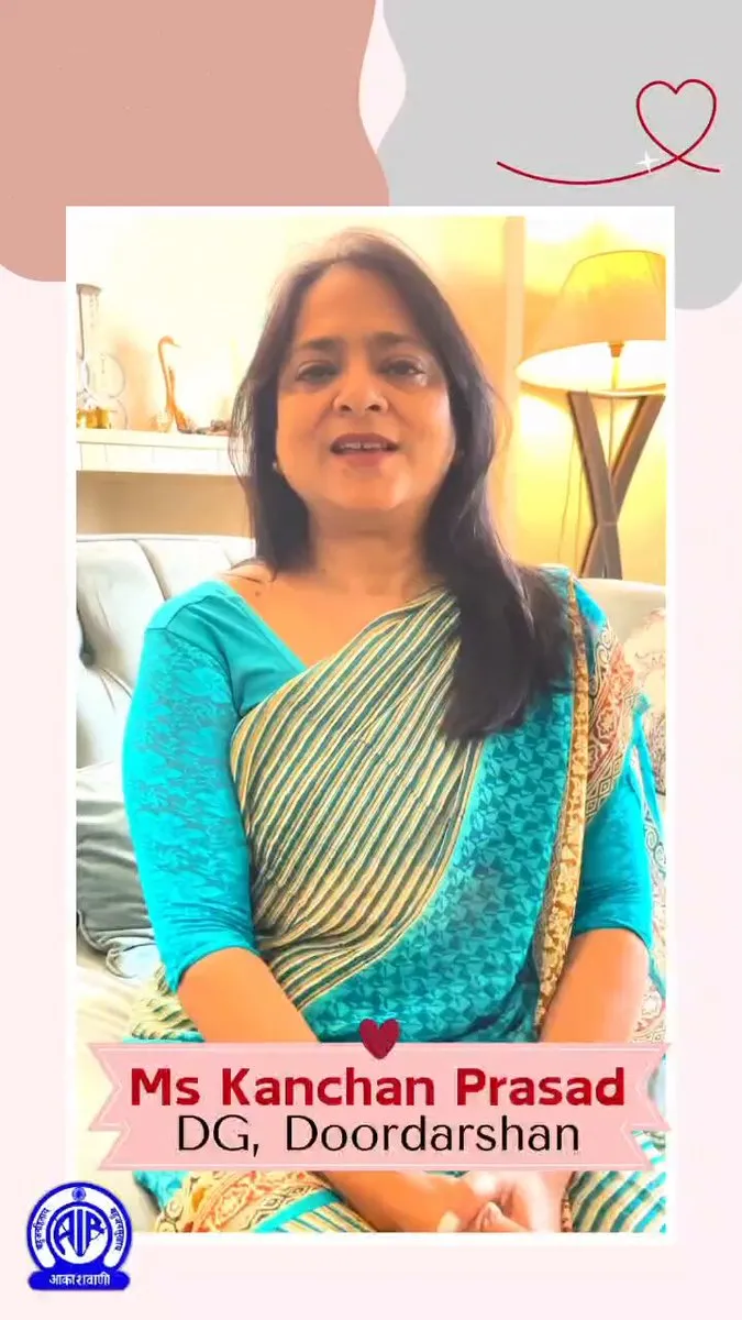 Doordarshan’s Director General, Kanchan Prasad