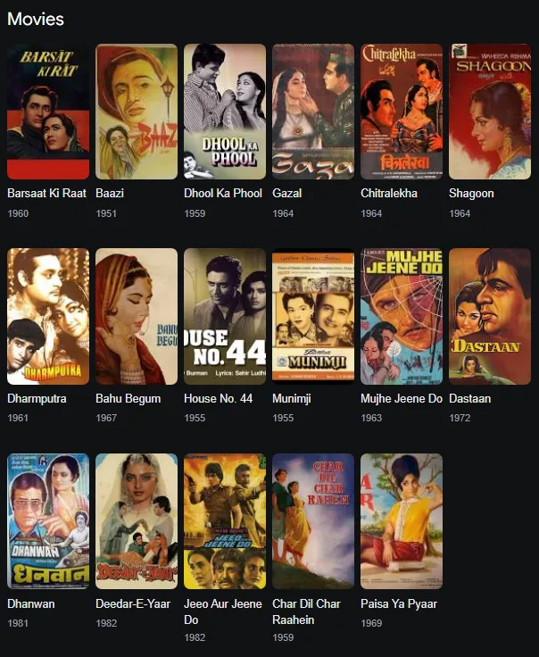 sahir ludhianvi movies
