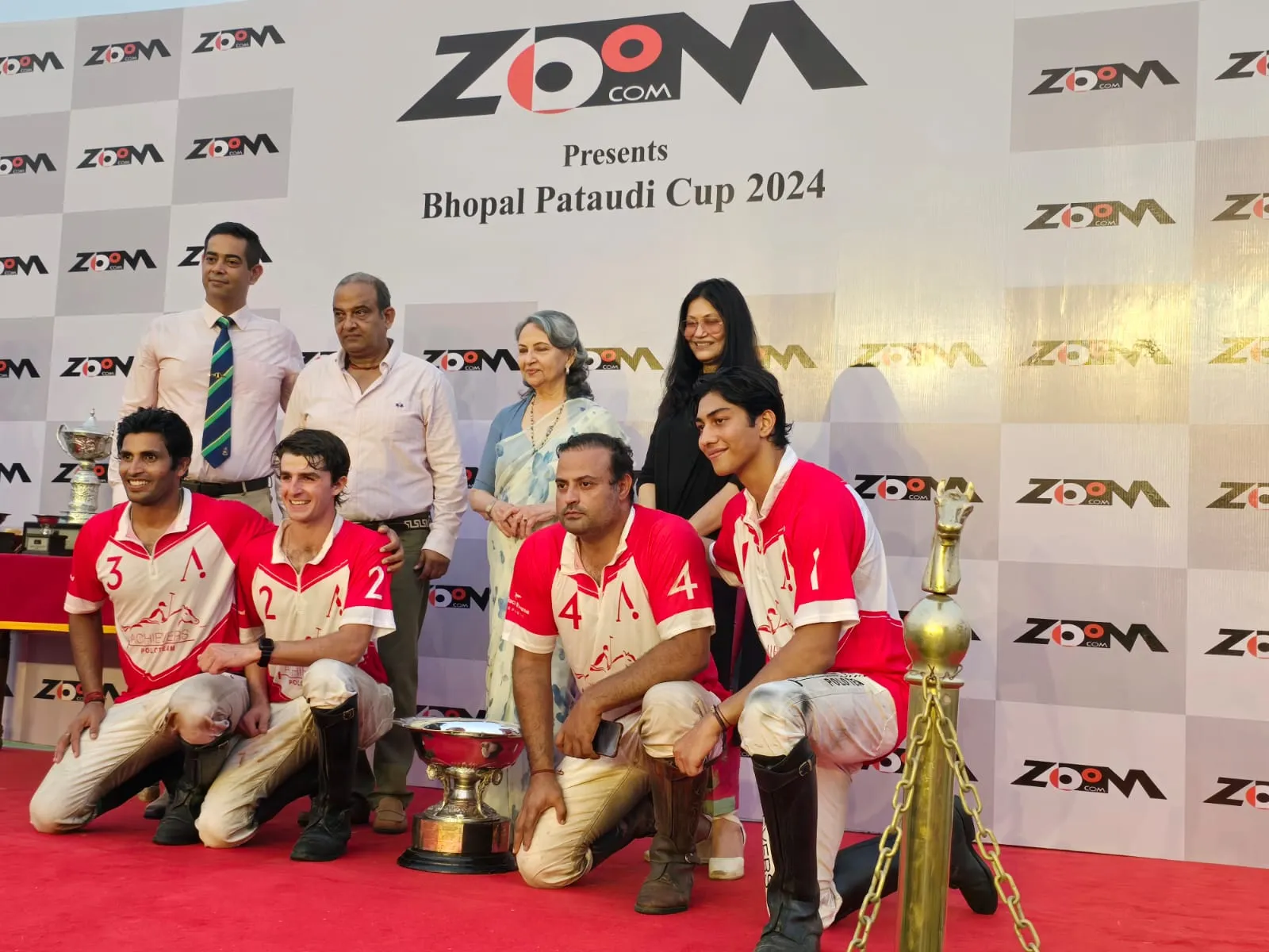 Sharmila Tagore Attended Bhopal Pataudi Cup Tournament Held In Delhi