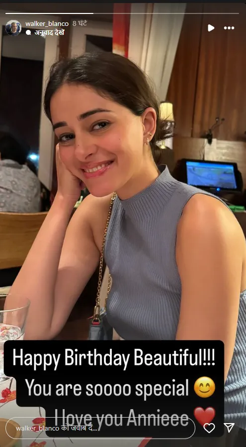 ananya pandey walker