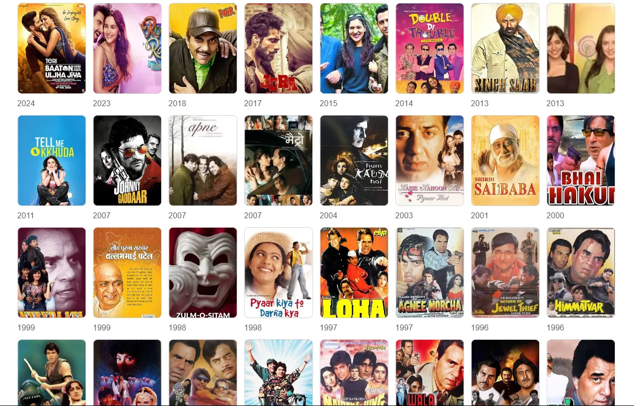dharmendra films