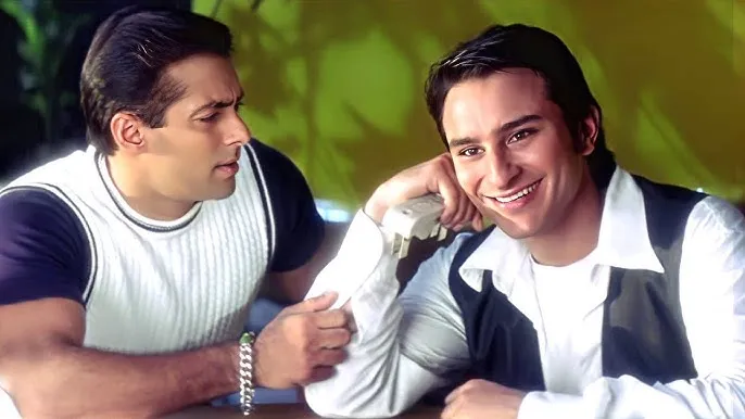 Salman Khan with Saif Ali Khan