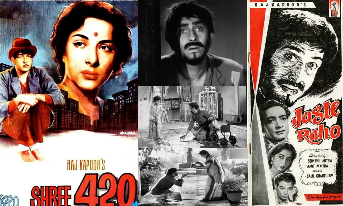 Shree 420 (1955) and Jaagte Raho (1956)