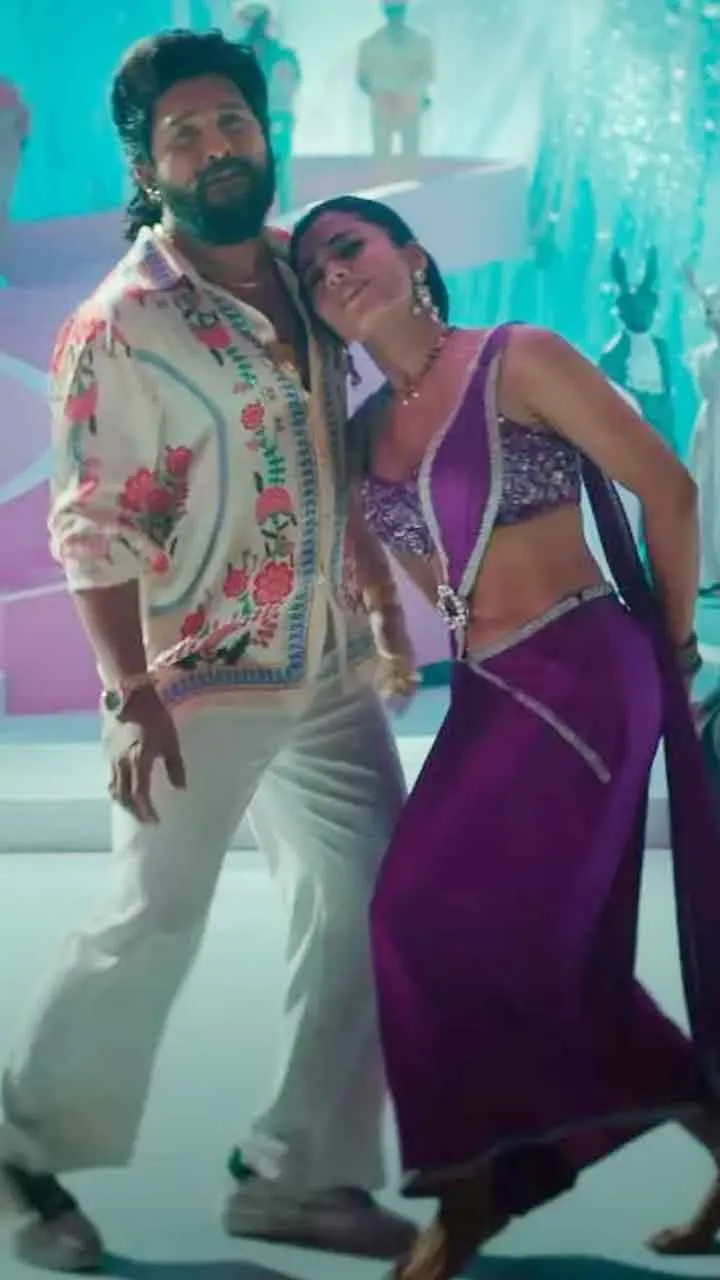 Allu Arjun and Rashmika film Pushpa 2 song Peelings is out (5)