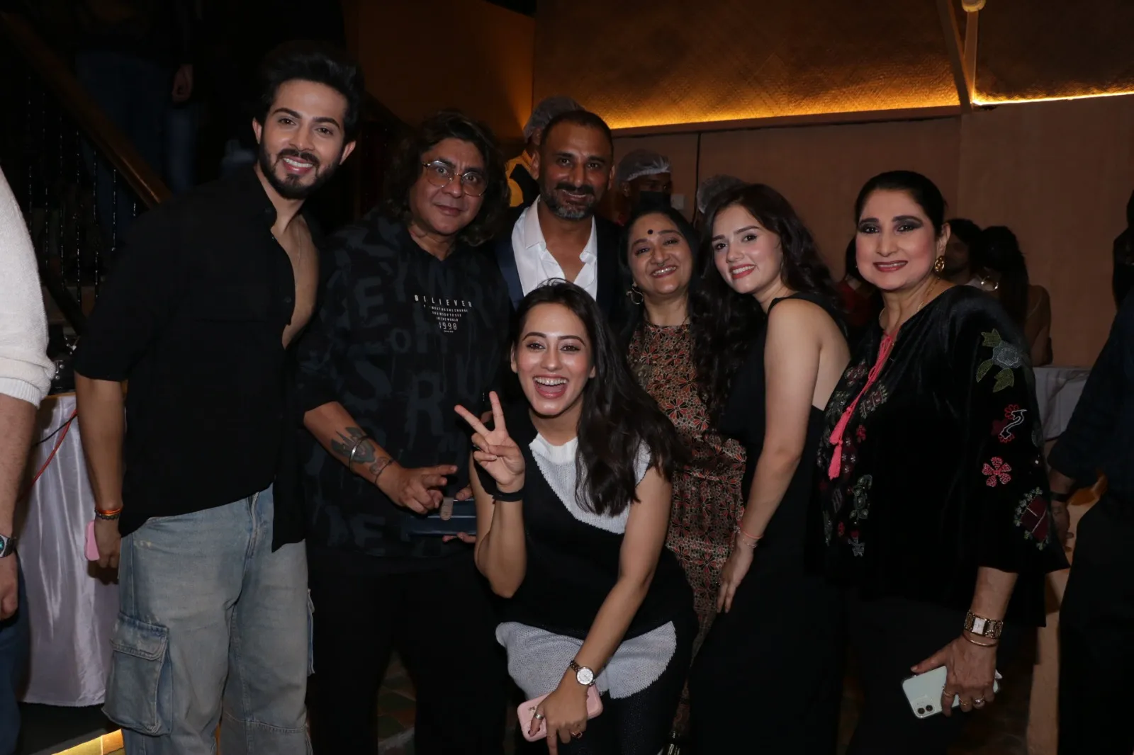 Anupamaa cast with Rajan Shahi and Romesh Kalra