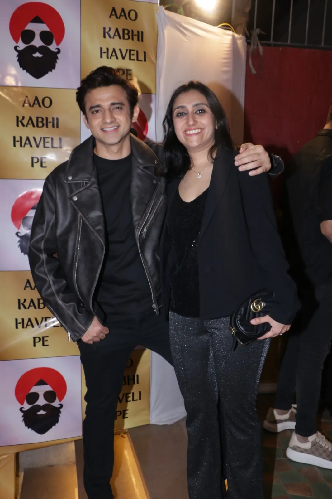 Romiit Raaj with his wife