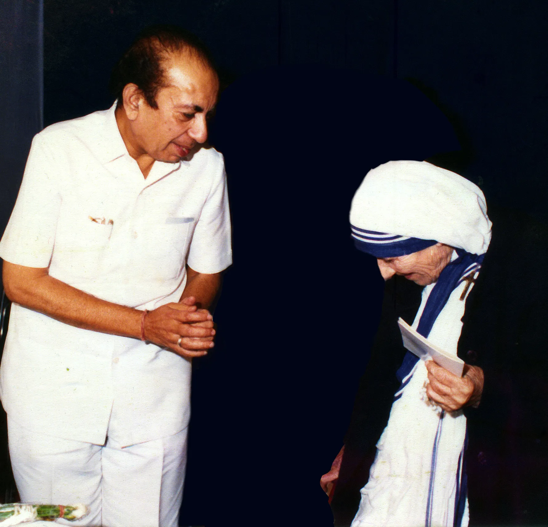 A moment with Mother Teresa 2