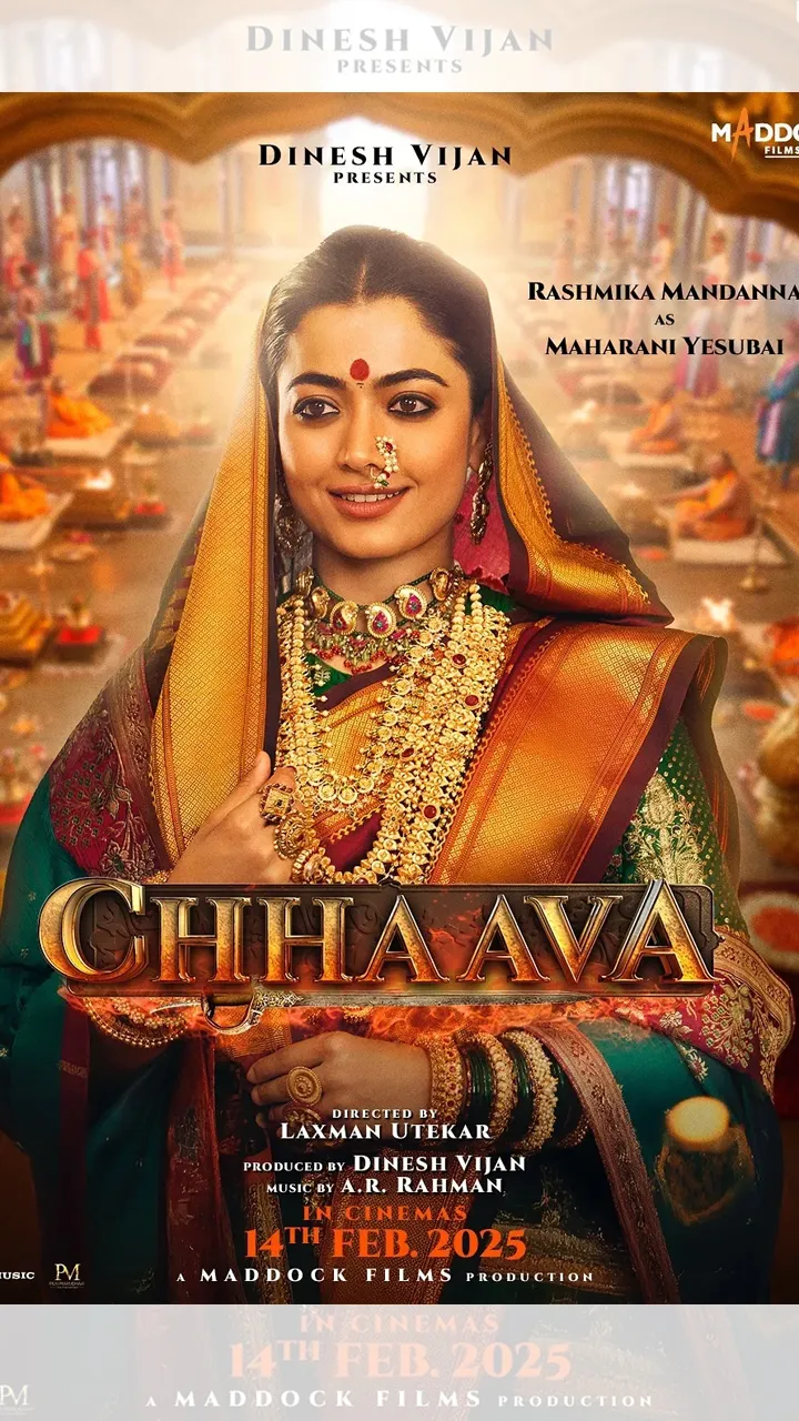 Rashmika Mandanna first look out from Chhaava (4)