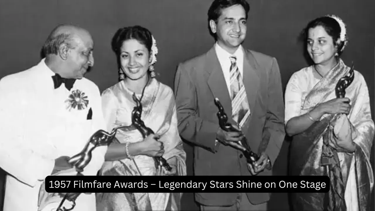 1957 Filmfare Awards The presence of big stars on the same stage stole the show