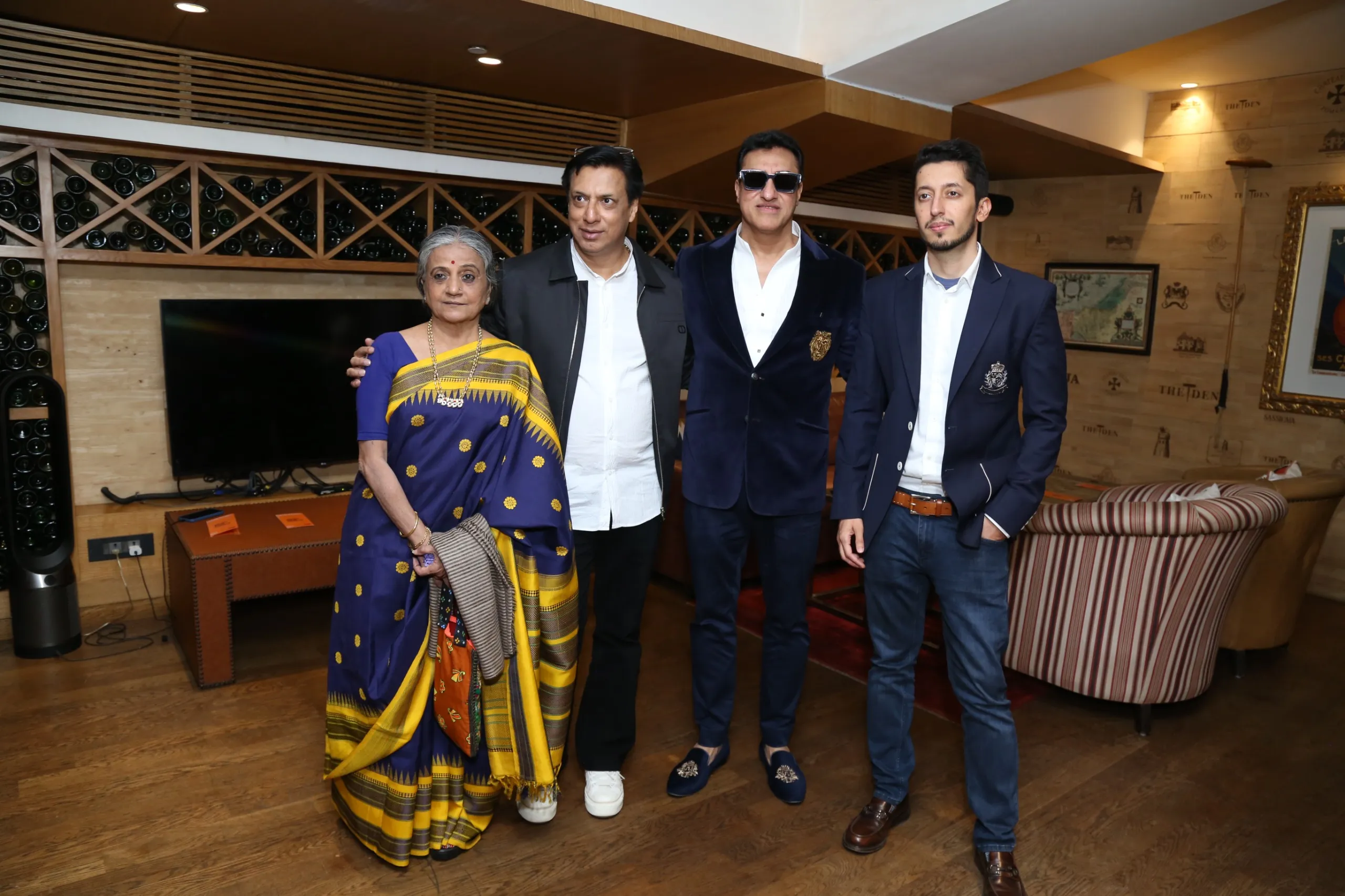 Bhawana Somaaya, Madhur Bhandarkar, Mohomed Morani and Alim Morani