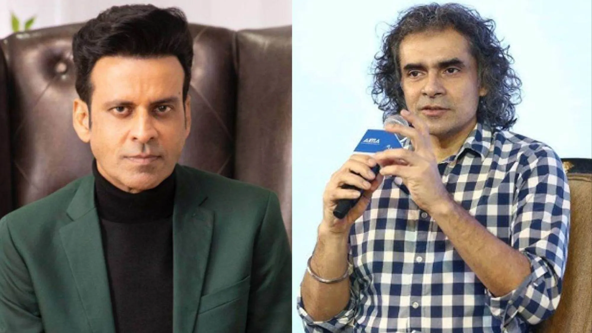 Manoj Bajpayee and Imtiaz Ali