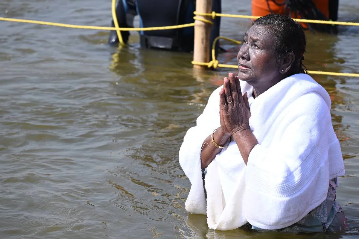 President Draupadi Murmu at prayagraj mahakumbh news