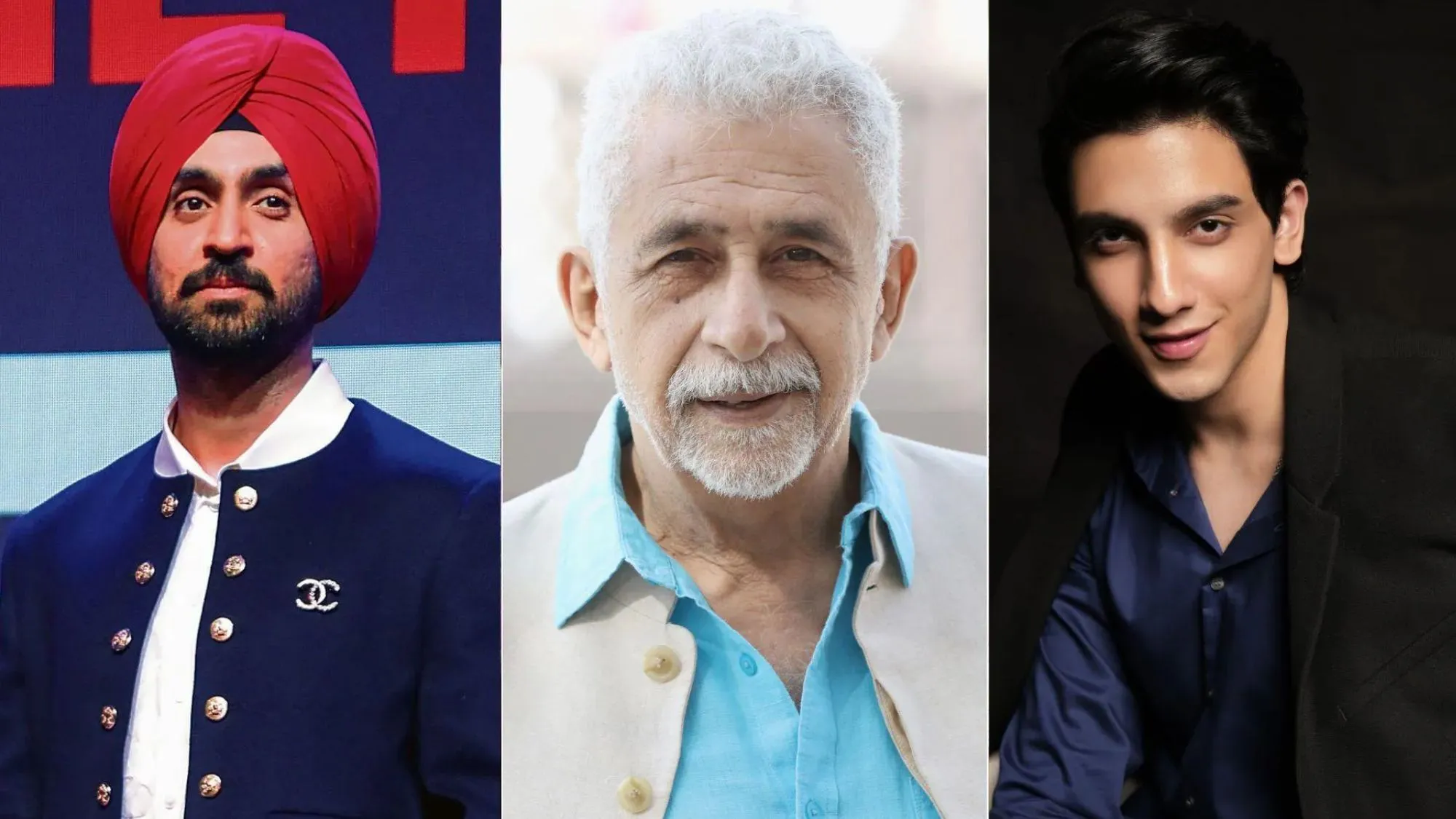 Diljit Dosanjh and Vedang Raina