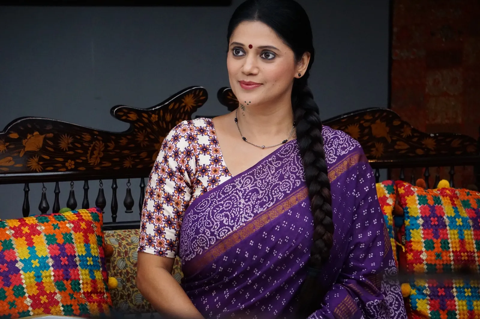 Karuna Pandey, who plays Pushpa,