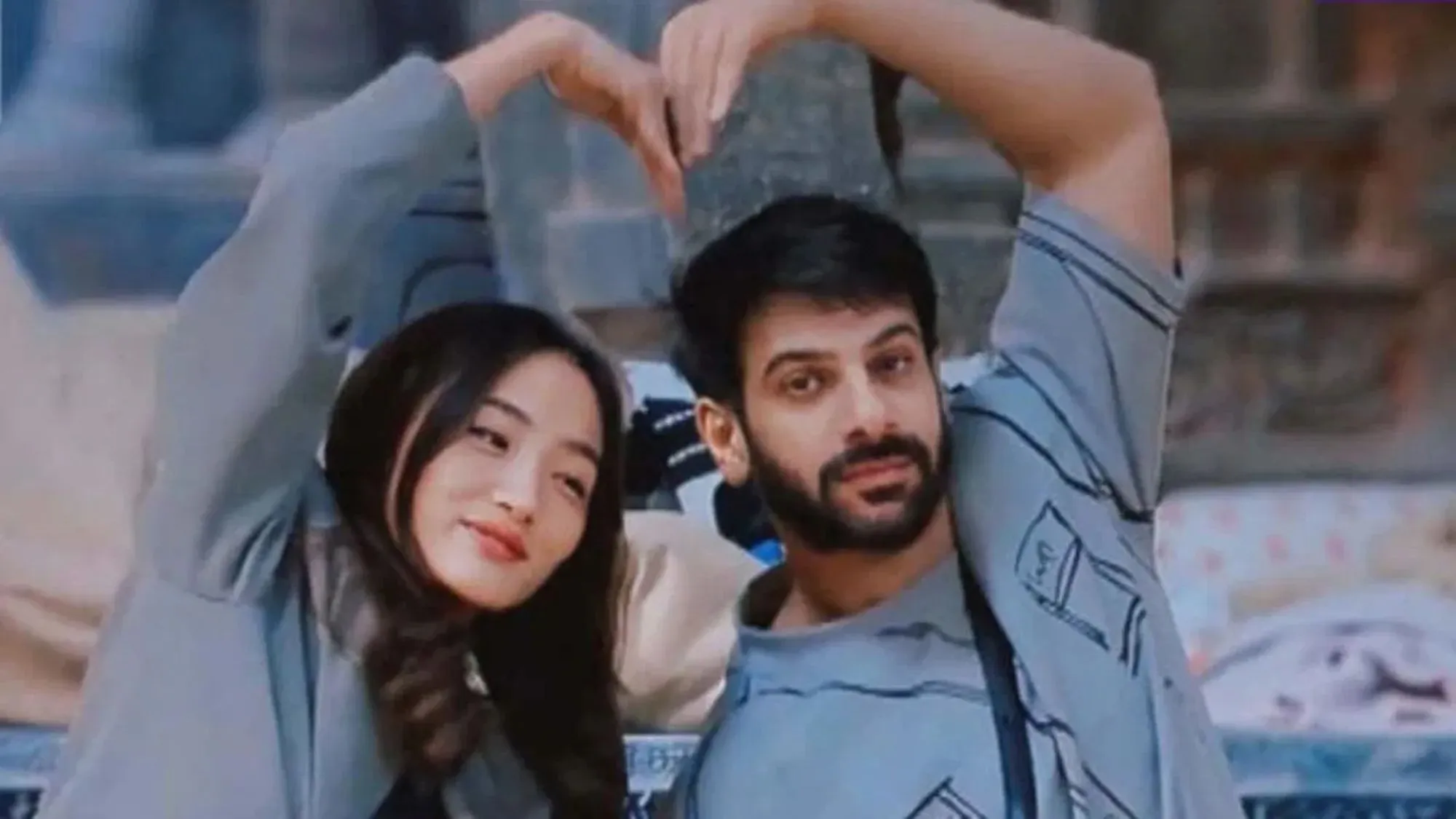 Karan Veer Mehra and Chum Darang