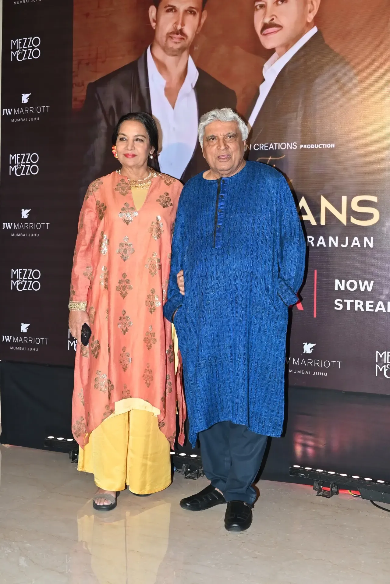 Javed Akhtar and Shabana Azmi 