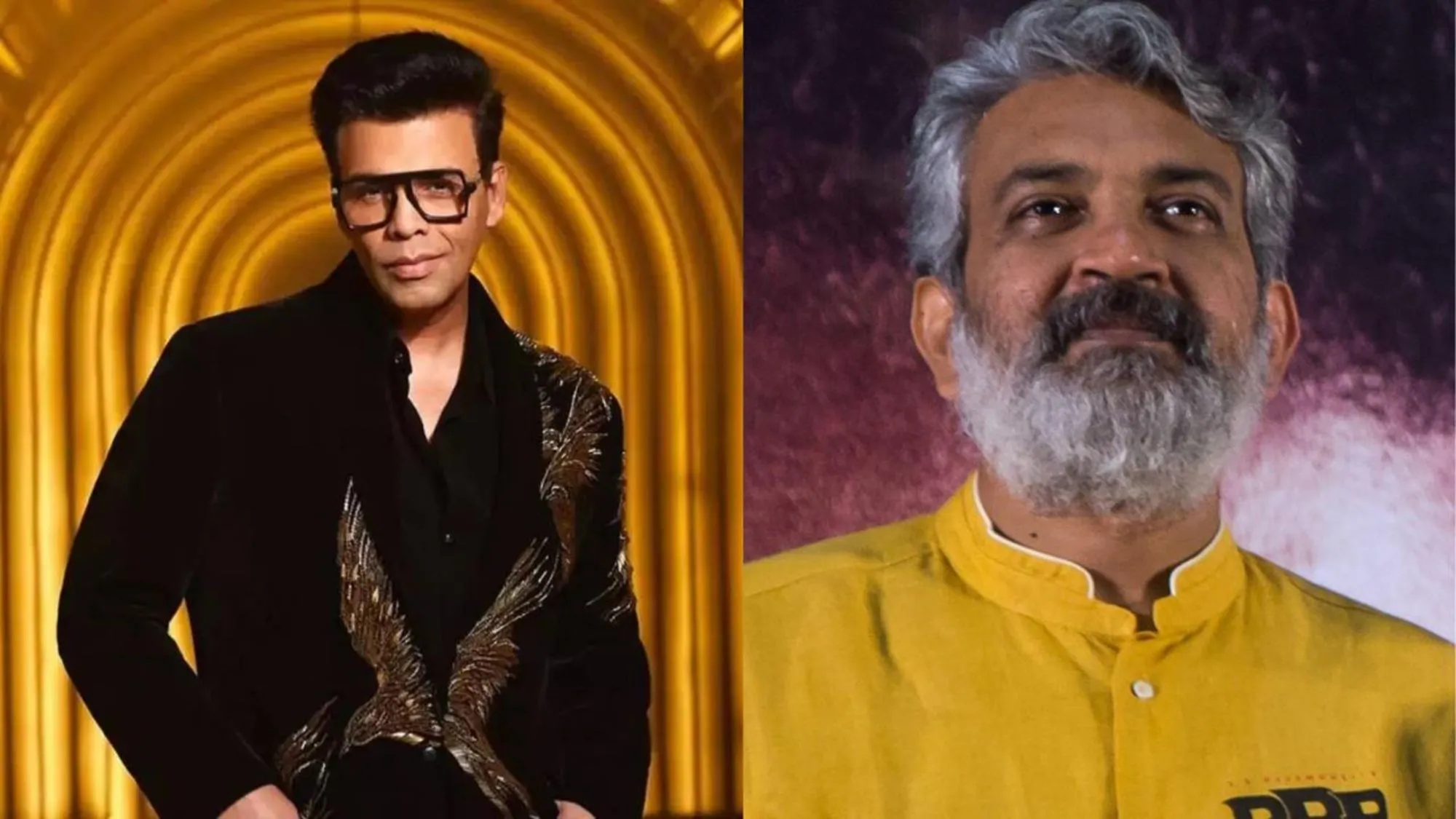 Karan Johar and SS Rajamouli