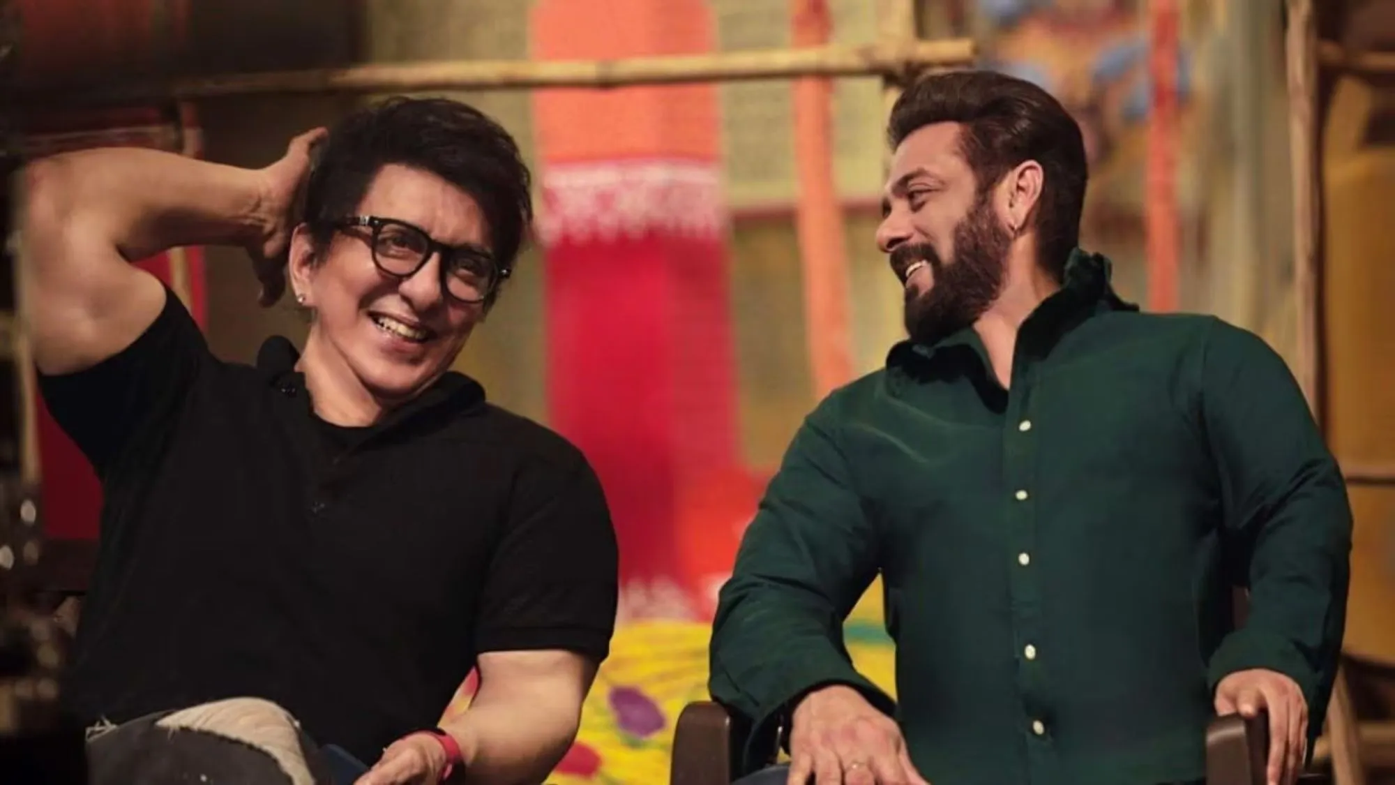 Sajid Nadiadwala and Salman Khan