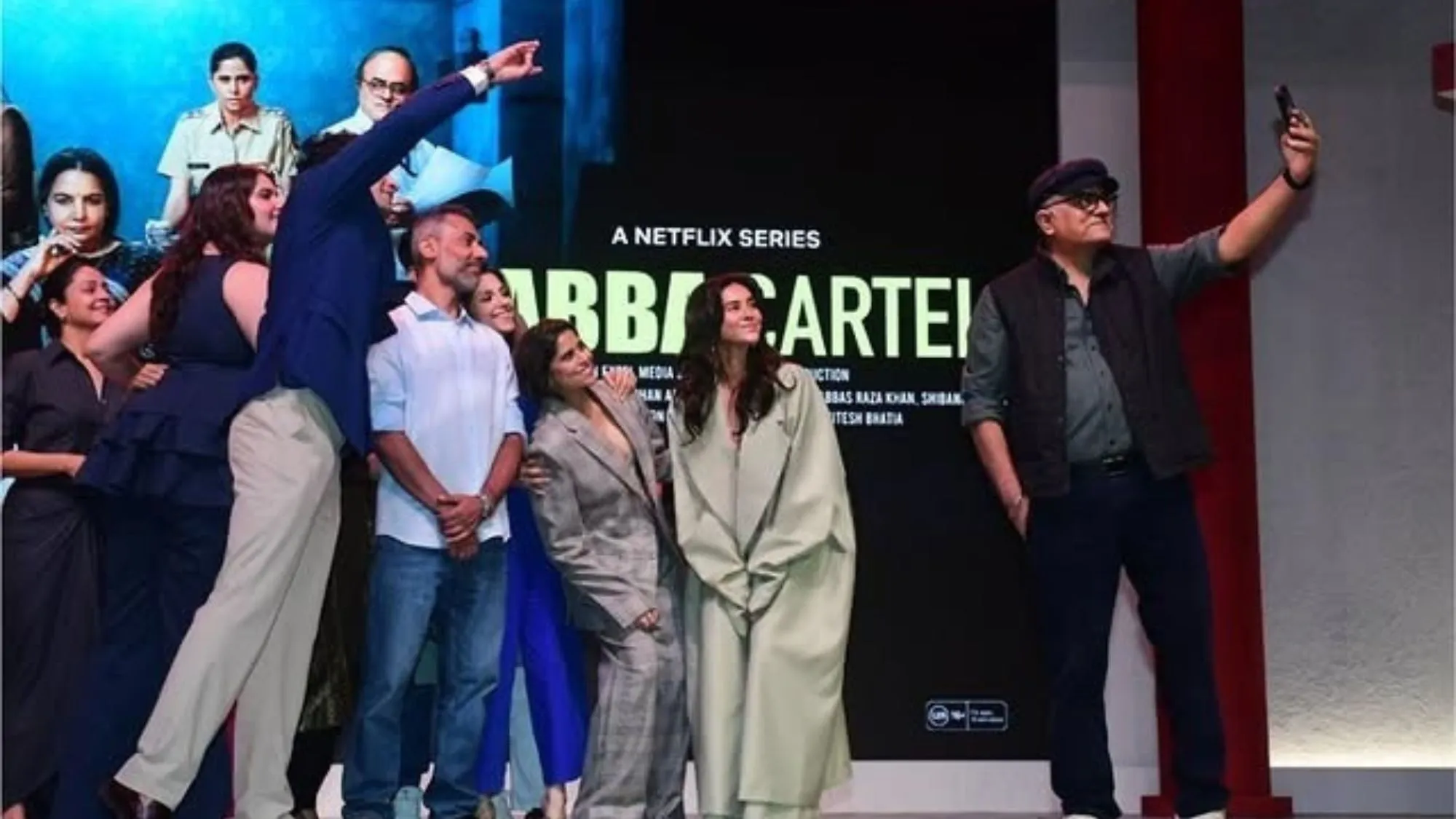 Stars Shine at Netflix Dabba Cartel Trailer Launch Event