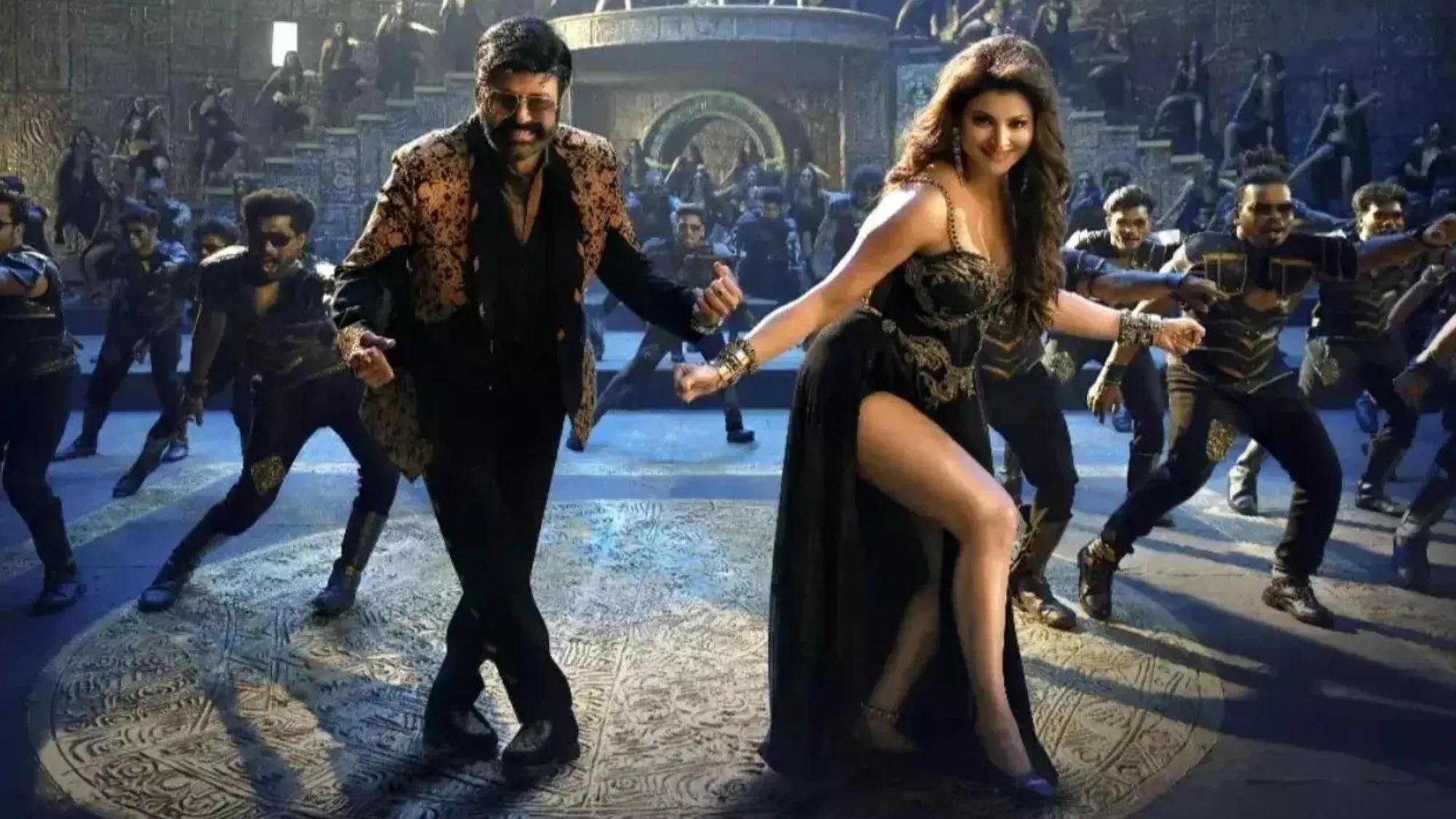 Urvashi Rautela and Nandamuri Balakrishna