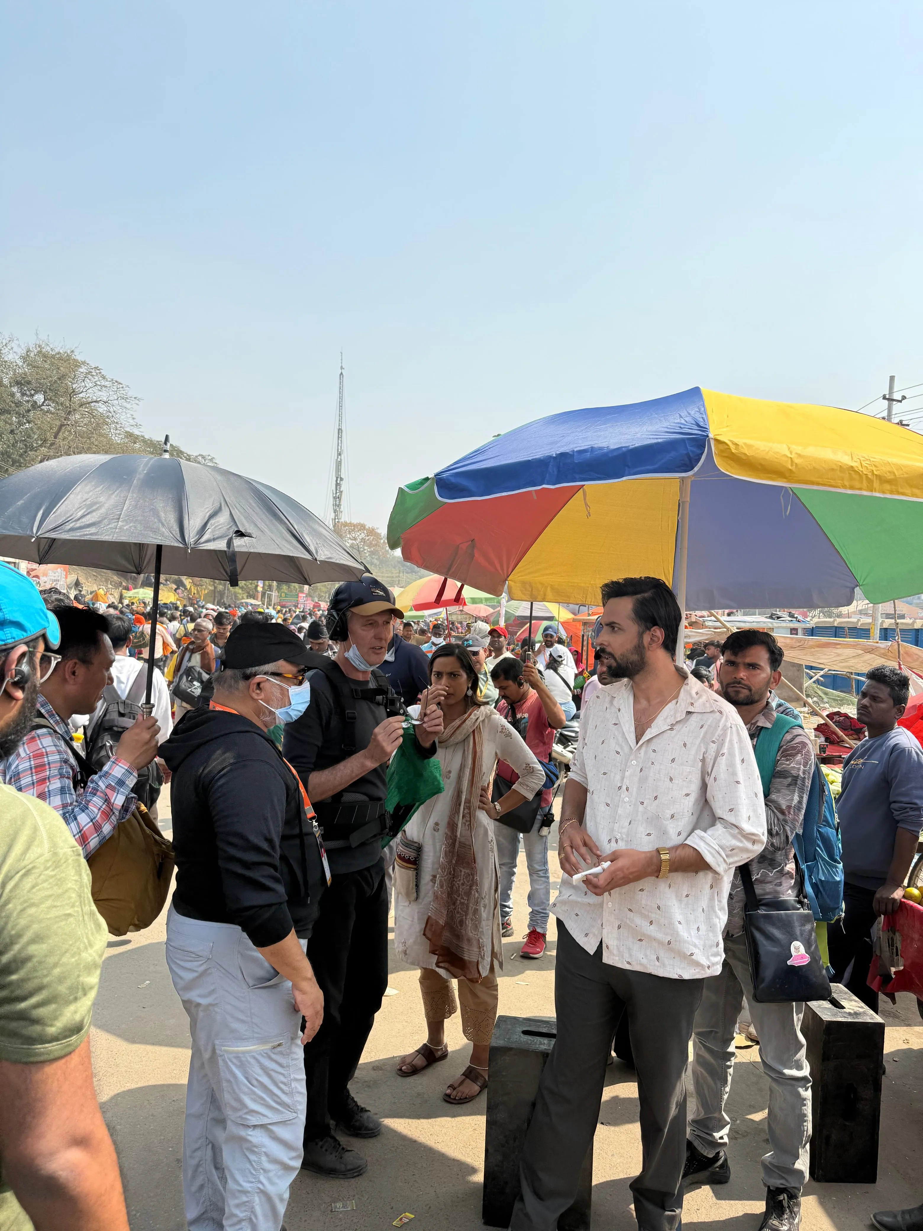 Bollywood film shooting during Prayagraj Kumbh festival