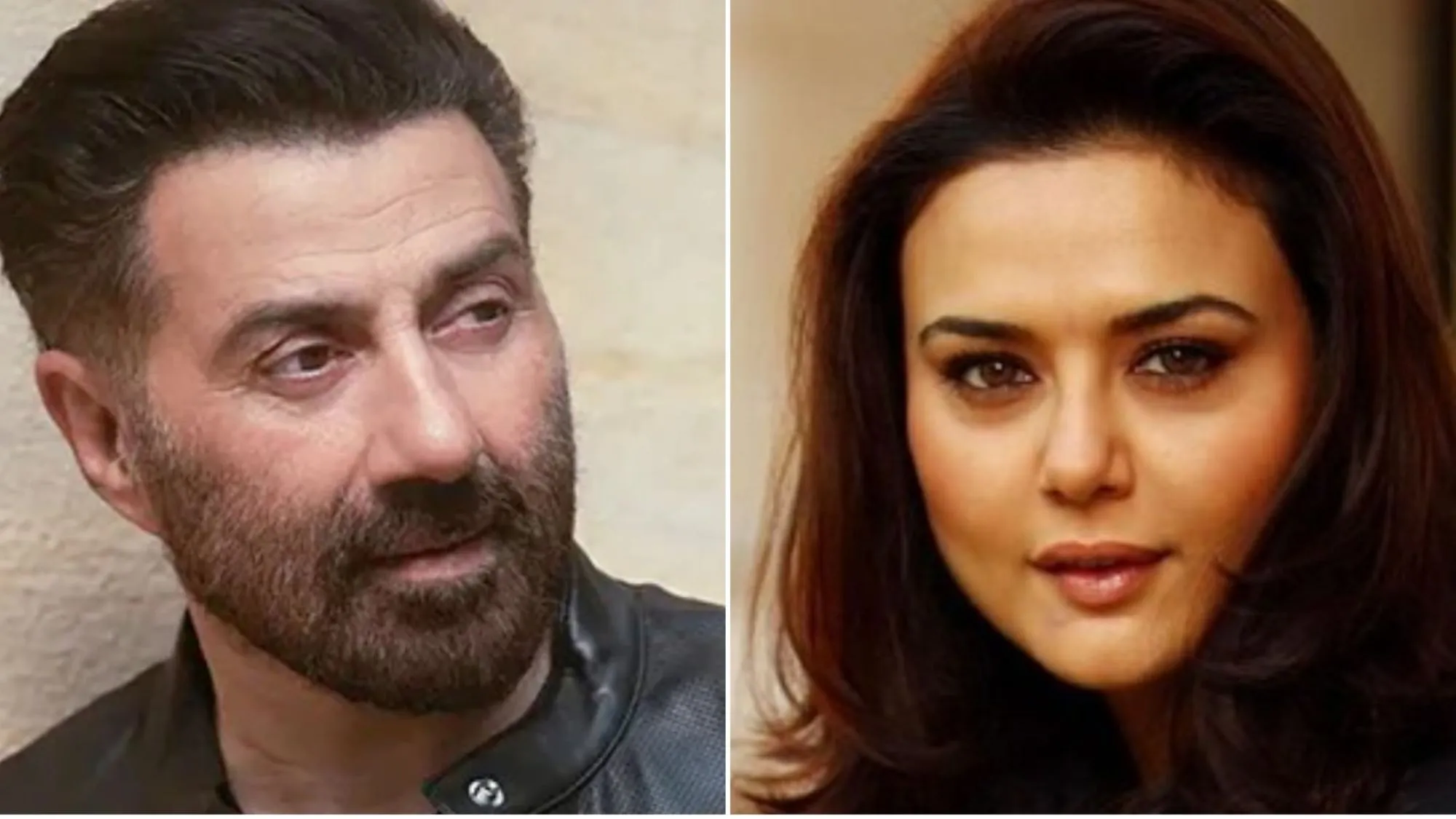preity zinta and Sunny deol