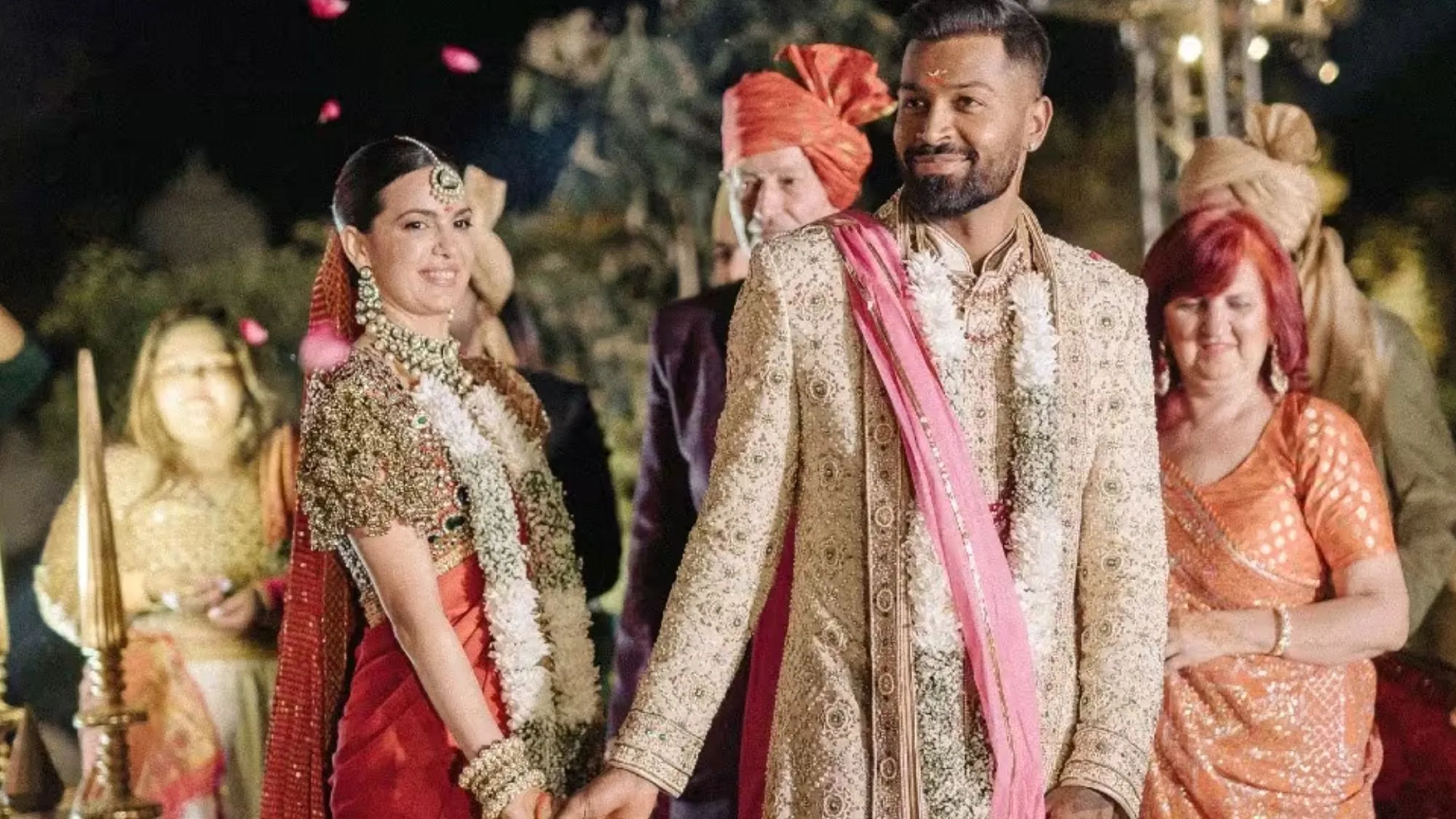 Hardik Pandya and Natasa Stankovic