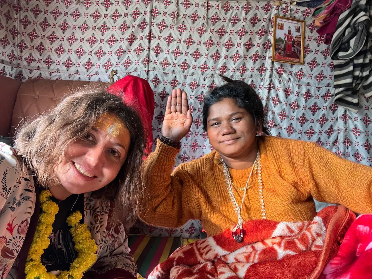Gioconda Vessichelli said I wanted to enjoy my Kumbh in the true sense with the sadhus who live naked