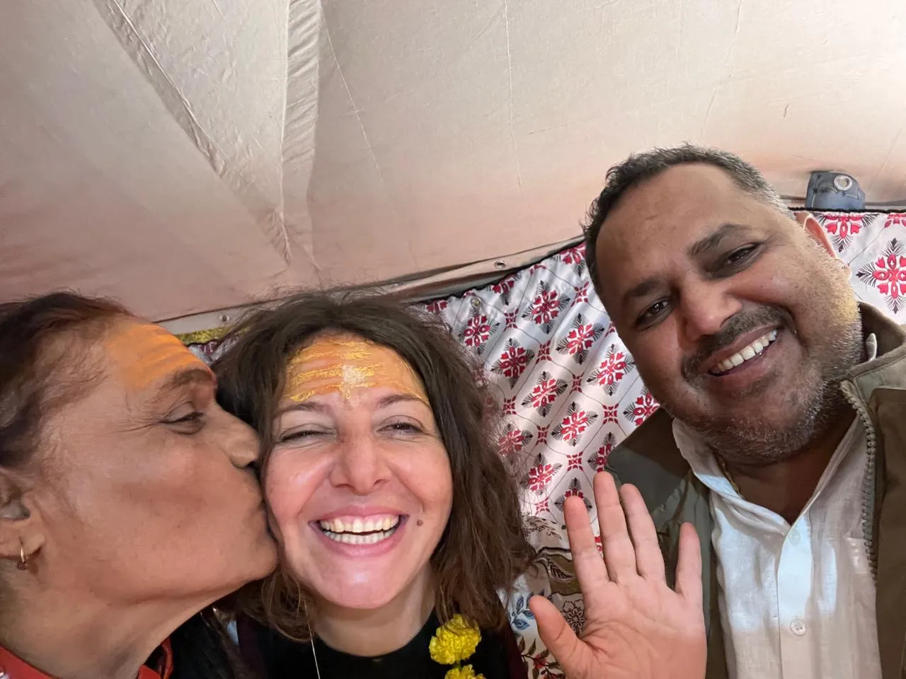 Gioconda Vessichelli said I wanted to enjoy my Kumbh in the true sense with the sadhus who live naked