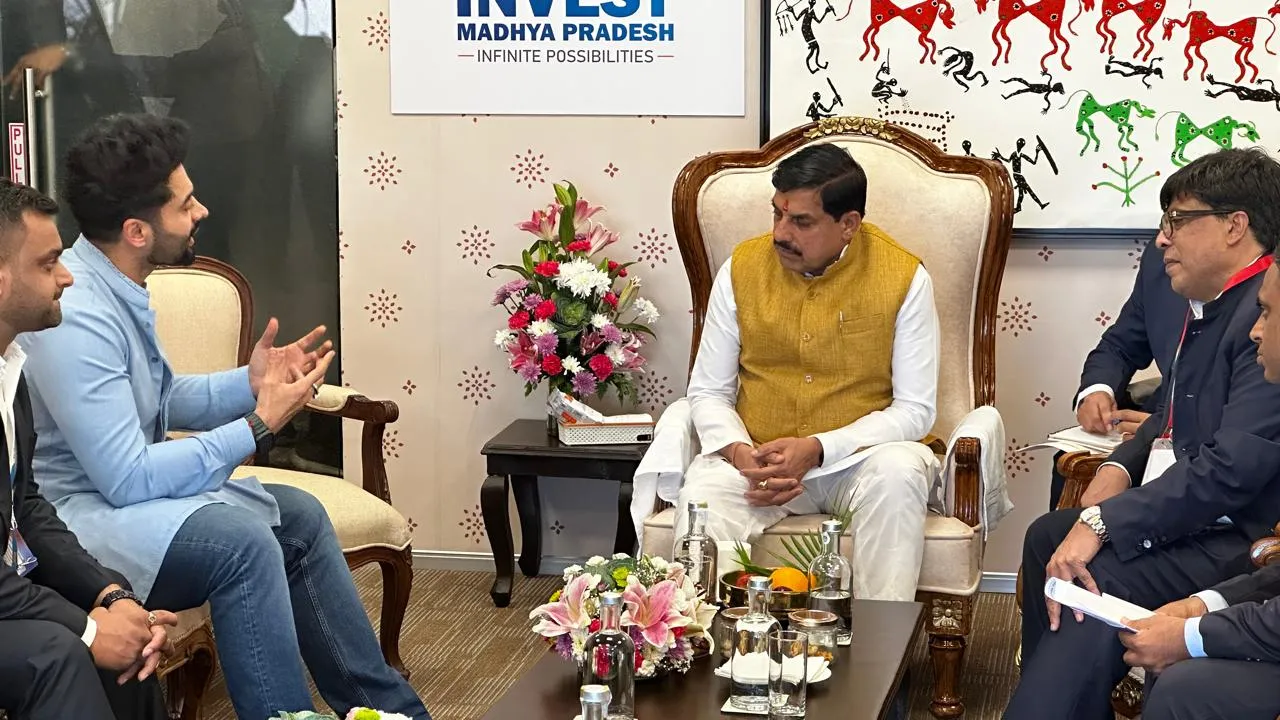 Jackky Bhagnani met CM Mohan Yadav