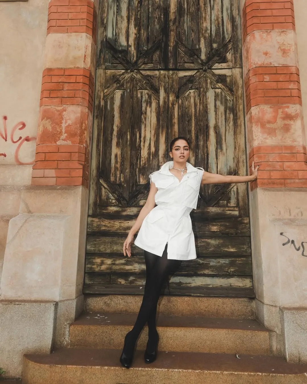 Wamiqa Gabbi stuns everyone with her stylish outfit at Milan Fashion Week