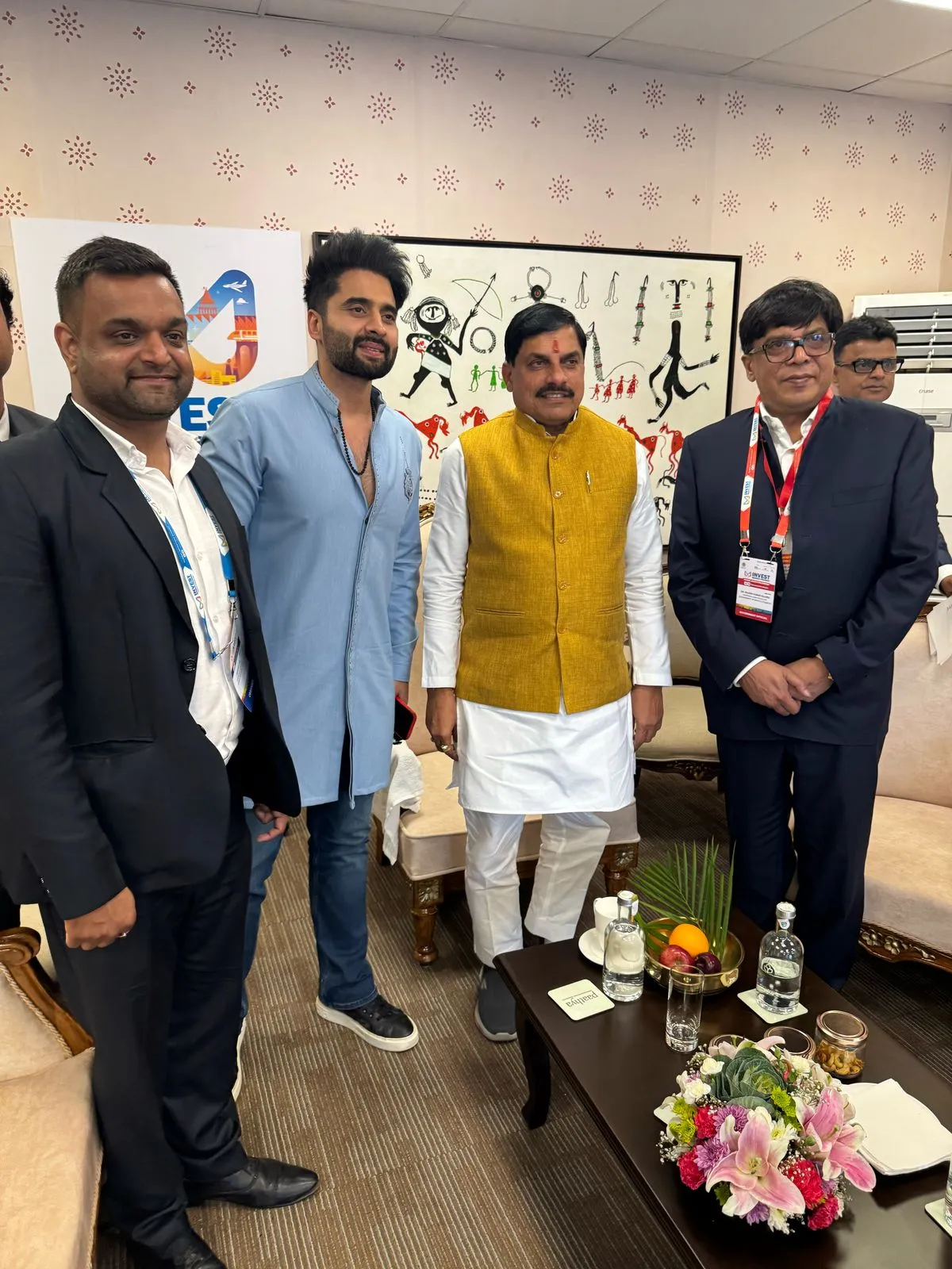 Jackky Bhagnani met CM Mohan Yadav