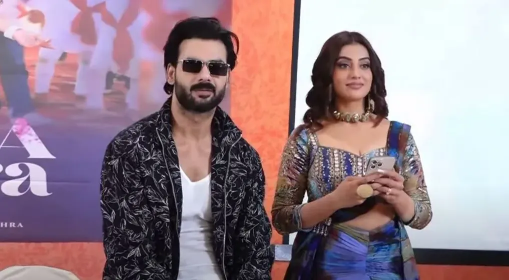 Bhojpuri Actress Akshara Singh and Vishal Aditya Singh launched Holi Song Jogira Sa Ra Ra