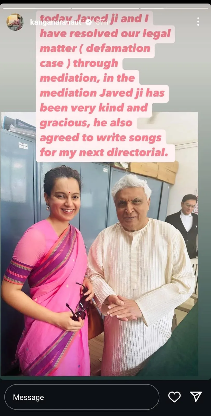 Kangana Ranaut- Javed Akhtar