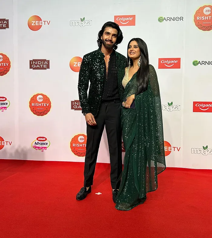 Stars at Zee Rishtey Awards 2025
